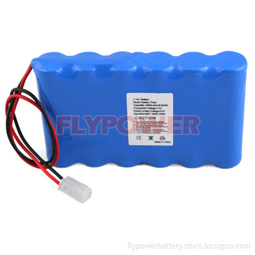 7.4V 6600mAh 18650 Lithium Ion Battery Pack (2S3P of FLC-18650-2200)